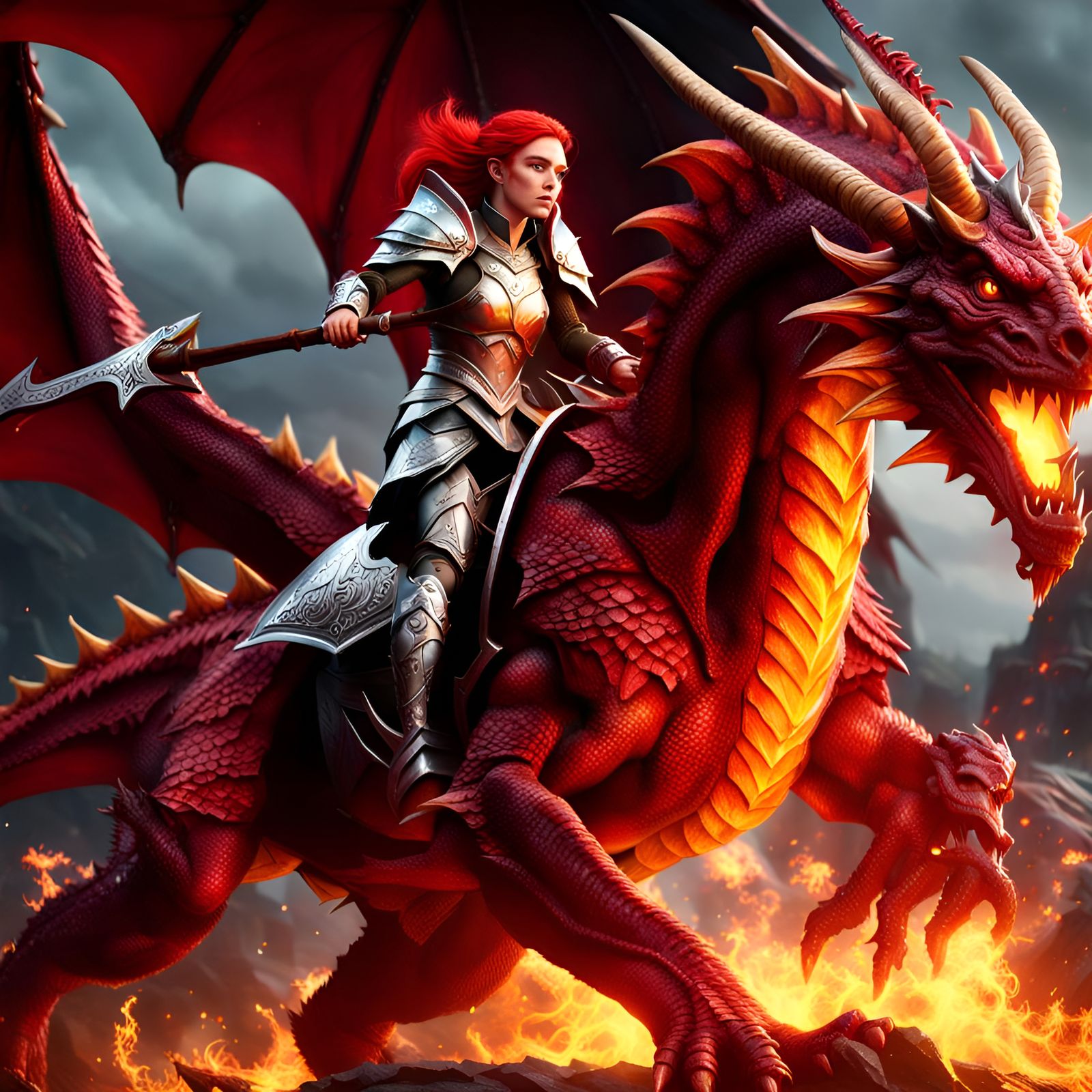 Scarlett Riding Vizzarian  The Diamond Hoarder (V4), by Lord Elboron  by @IAMLJAY