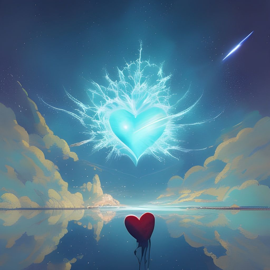 AI Art: Heart-to-Heart by @Zer0Fleet