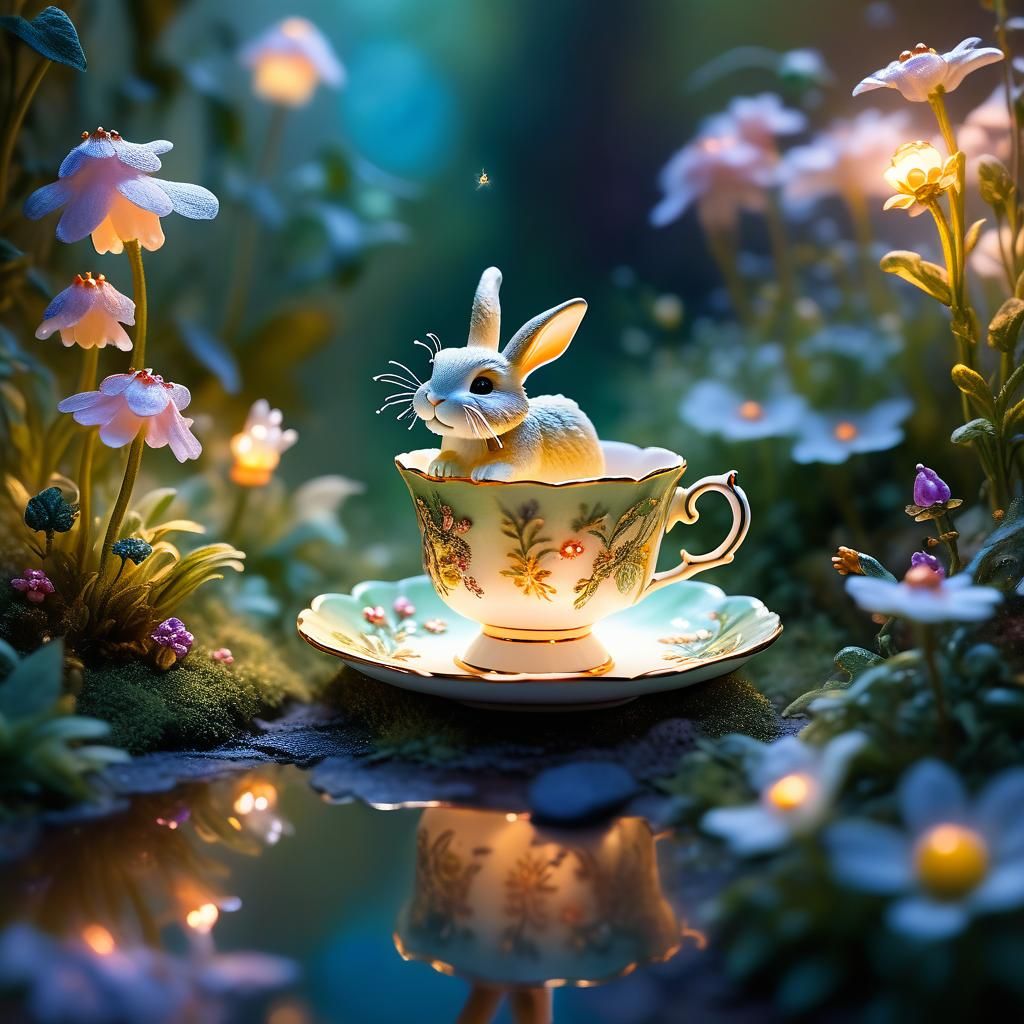  fairy tale scene within ...  by @petya