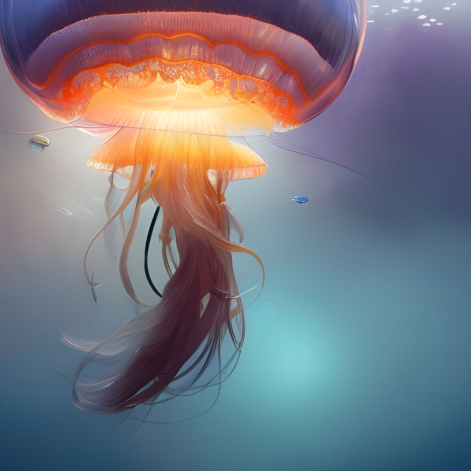 Gigantic jellyfish