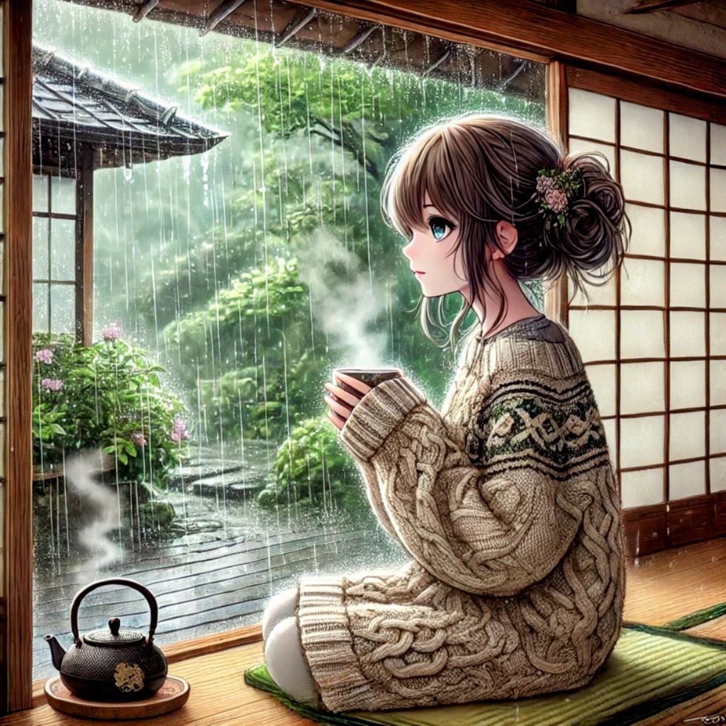 Relaxing sounds of the  rain   by @Sakata Gintoki