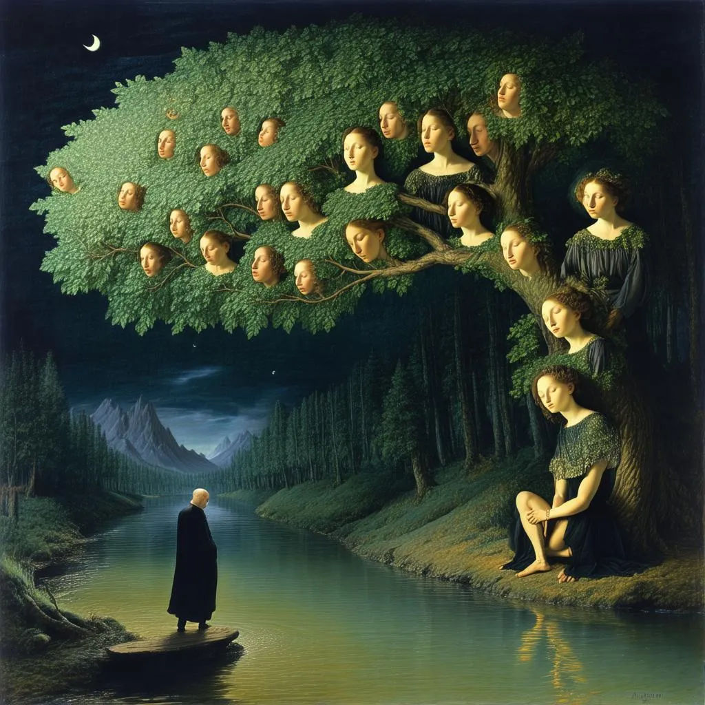 Poetry in tears, sadness and nostalgia.