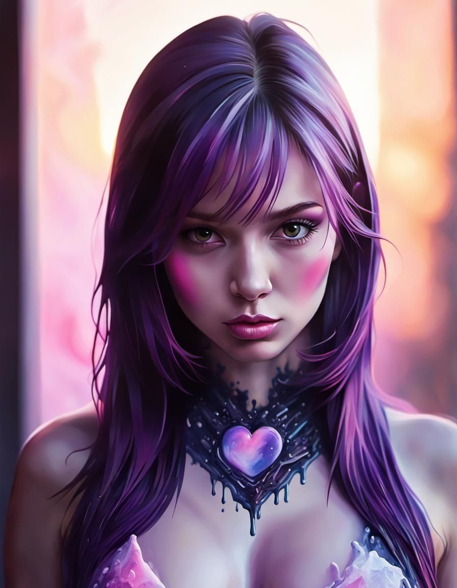 Alissa Heart - Purple Love
