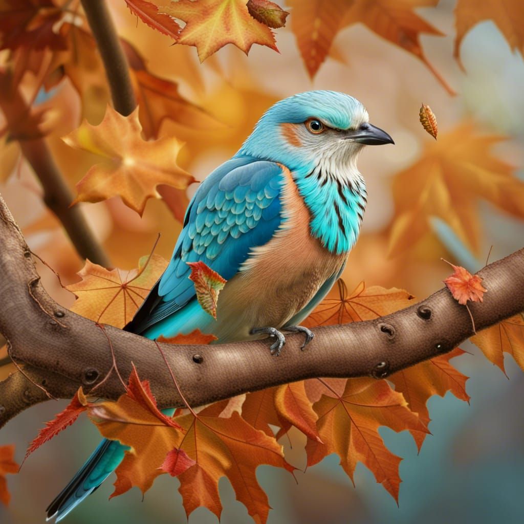 Autumn Blue  by @Atsutsa