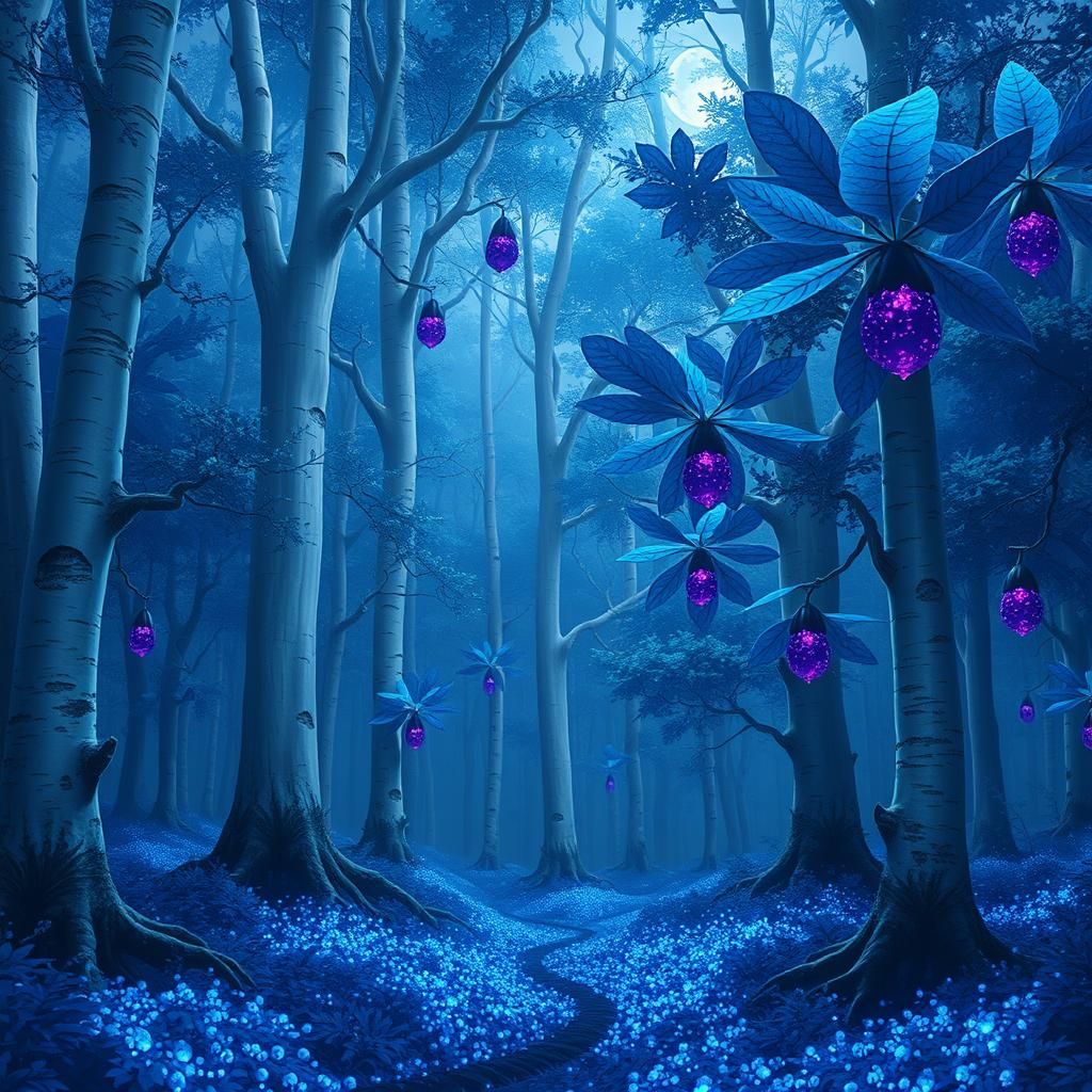 A mystical forest poison fruit