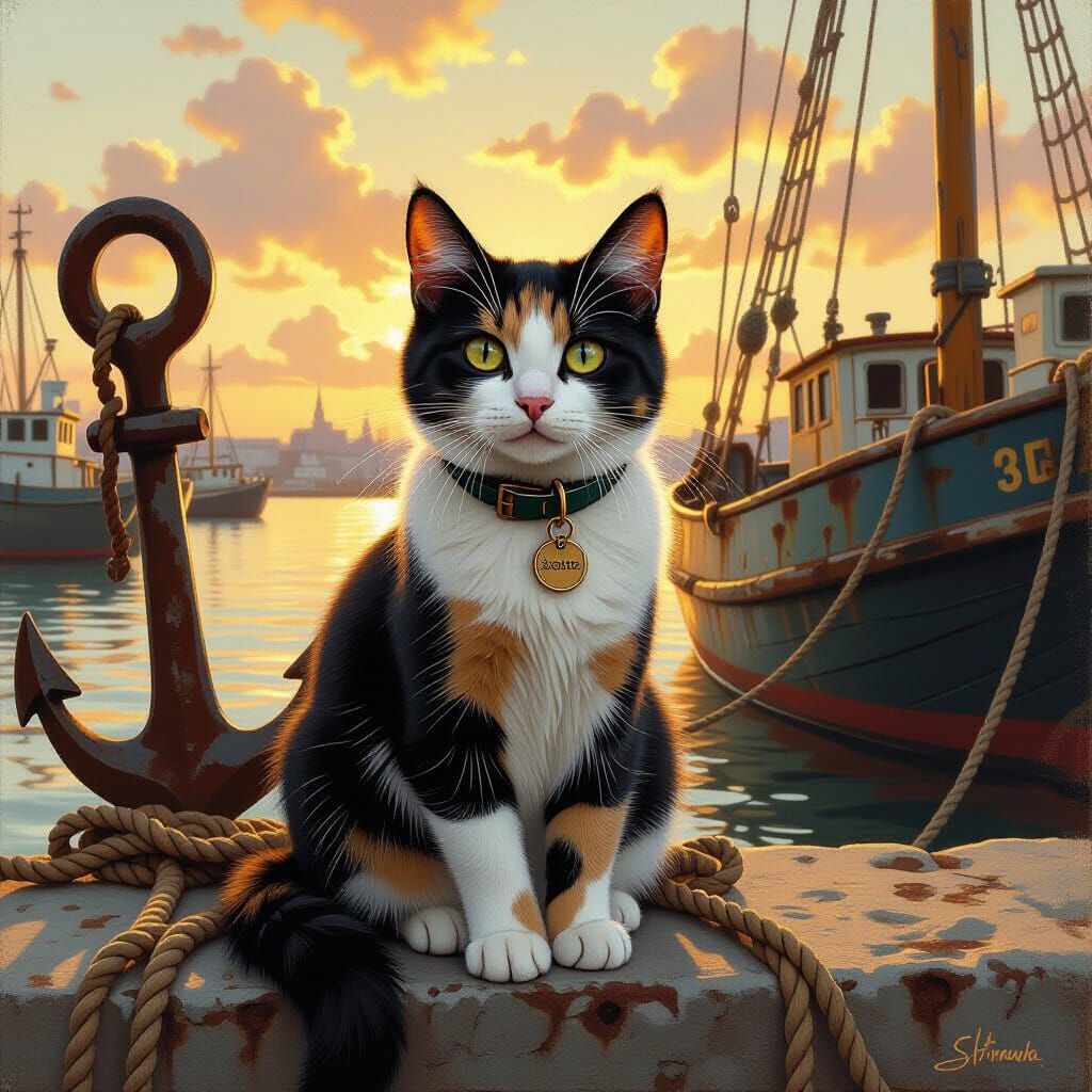 The 🚢 Welcomer   by @T White