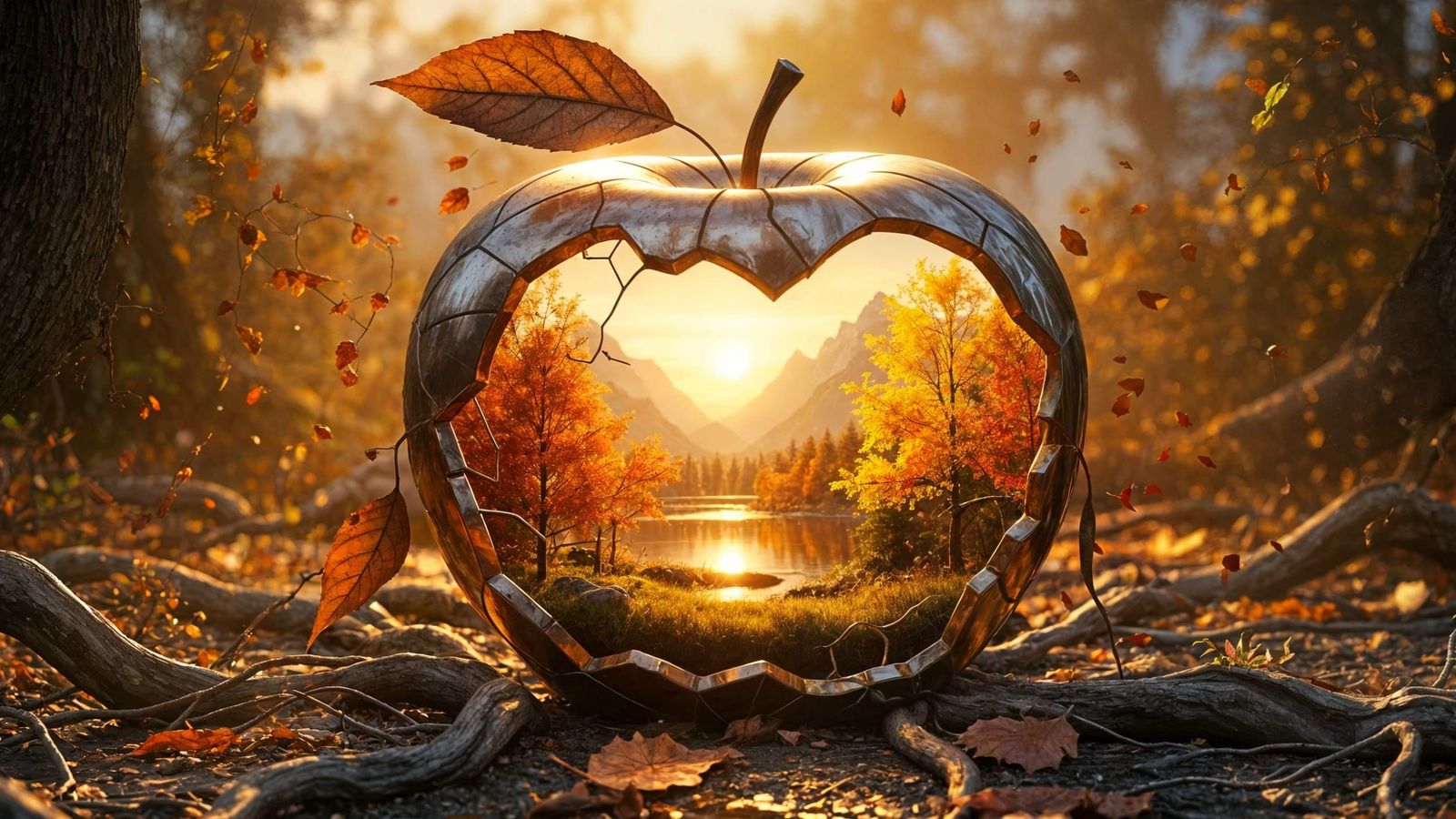 World in an Apple  by @Francis H