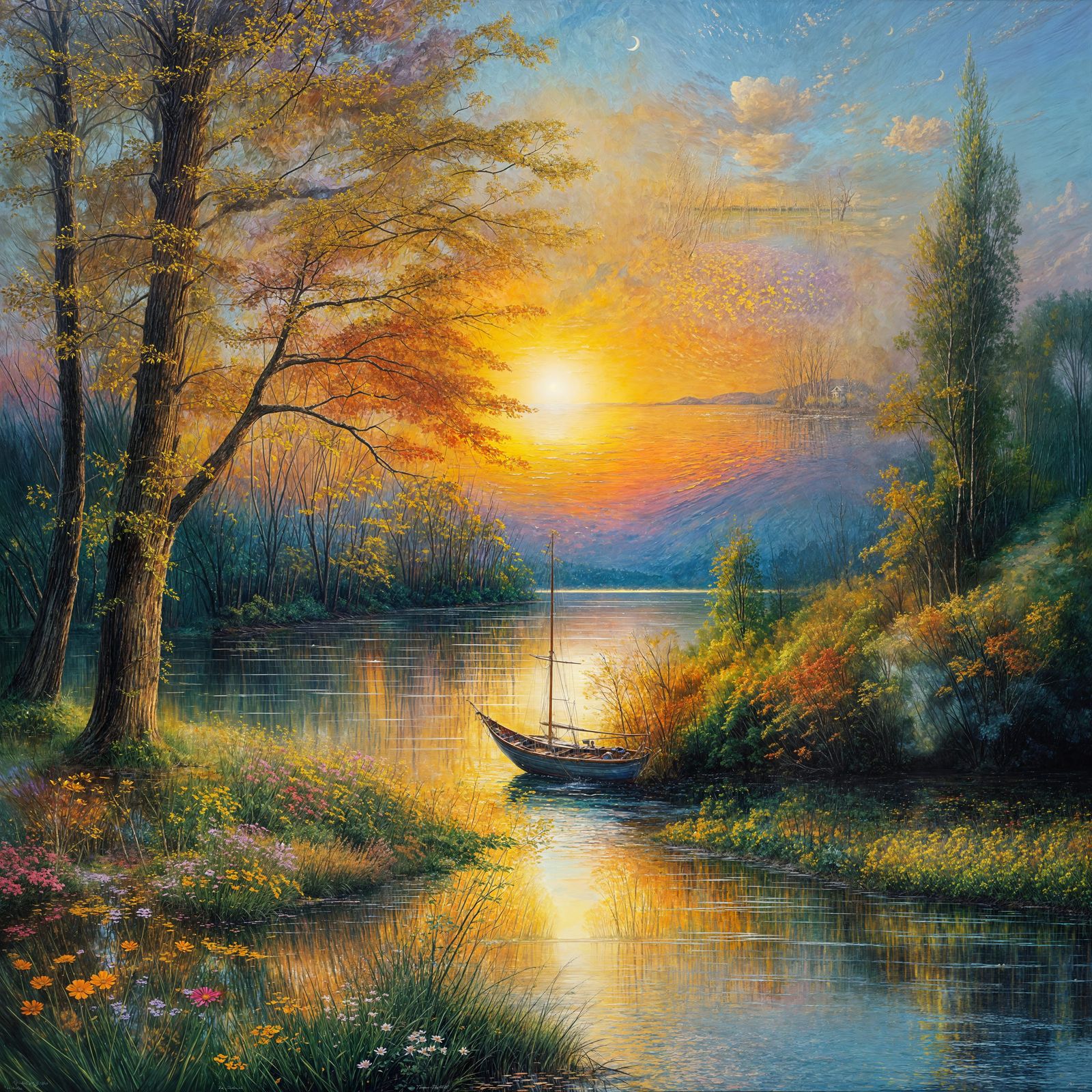 The Golden Hour  by @Raihan