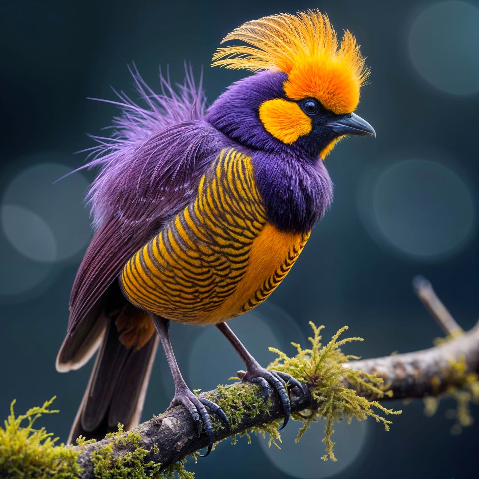 Tropical  berry bird