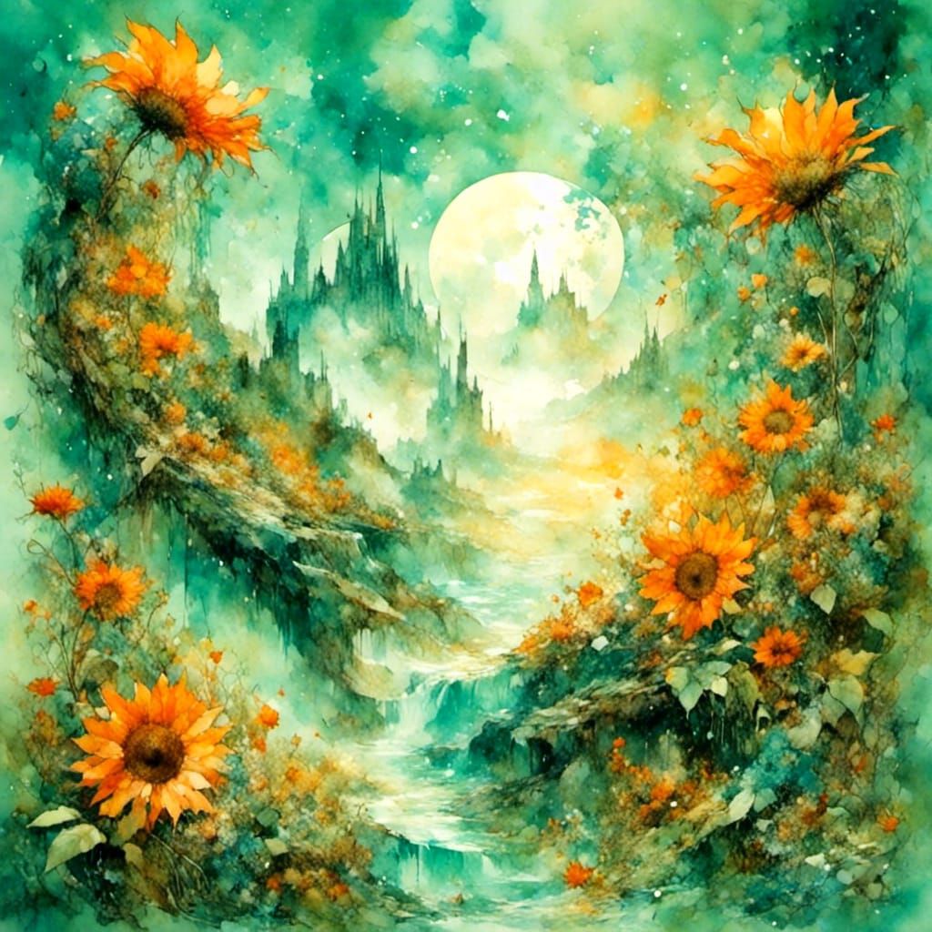 Sunrise in the valley