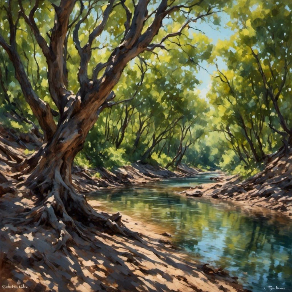 The creek