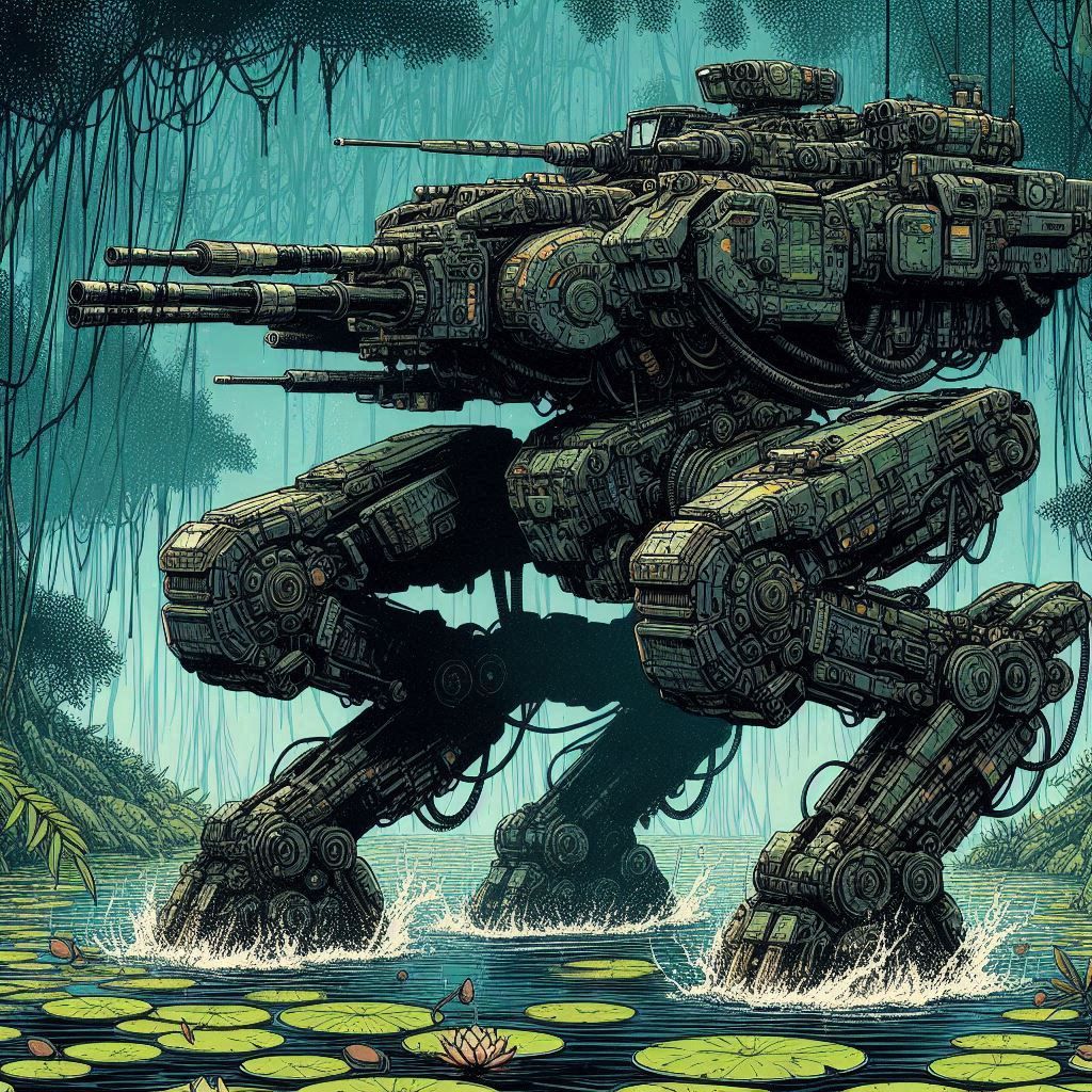 All terrain artillery