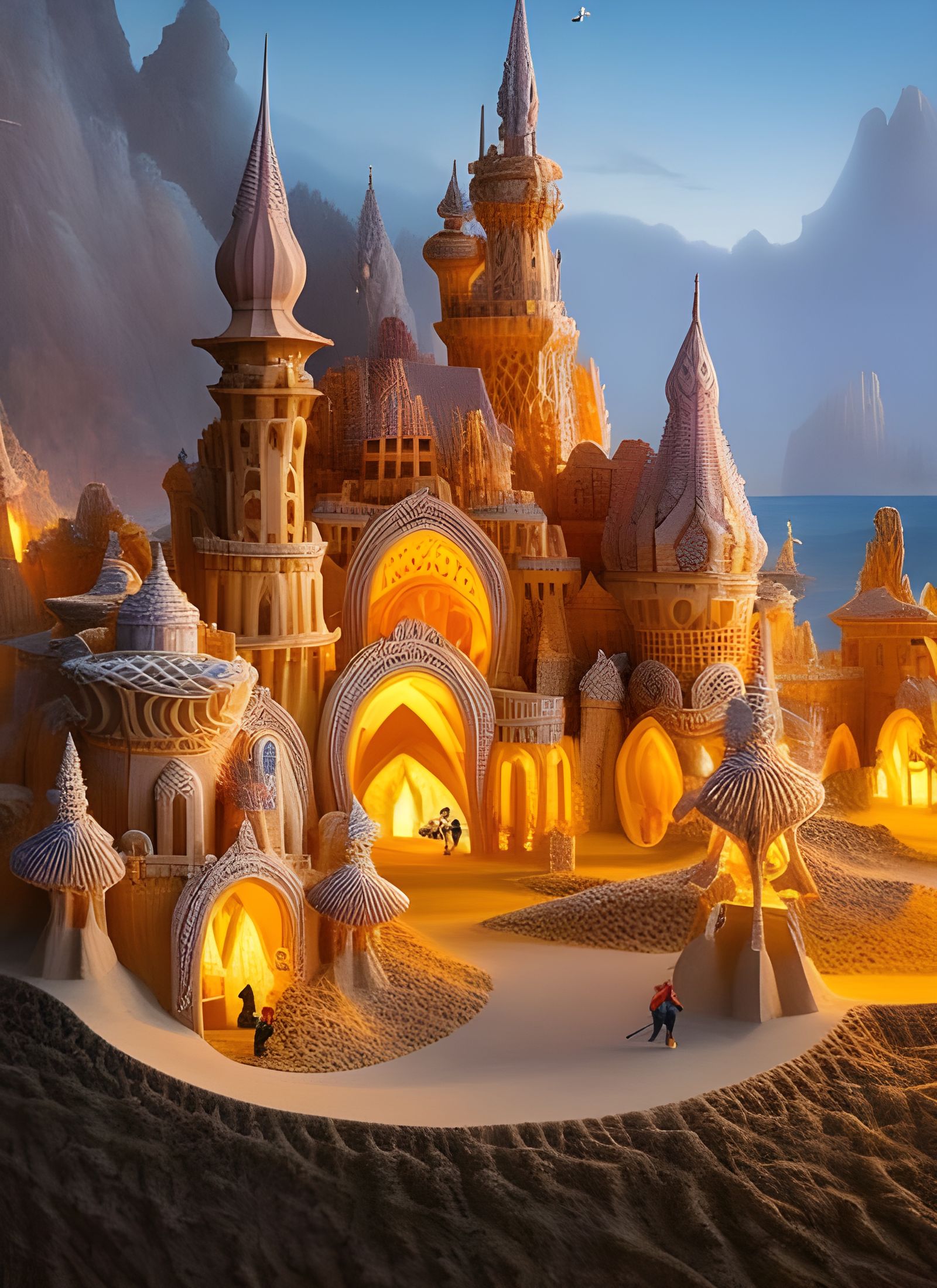 Sand Castle City - AI Generated Artwork - NightCafe Creator Sand Castle City - AI Generated Artwork - NightCafe Creator