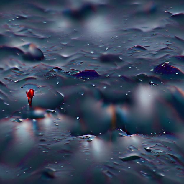 Lonely rain 8k resolution