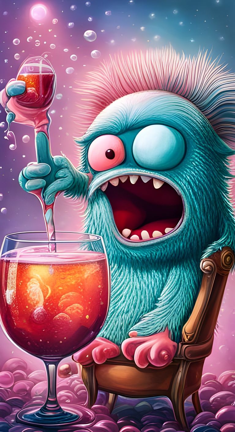 My cute pet monster AI Generated Artwork NightCafe Creator