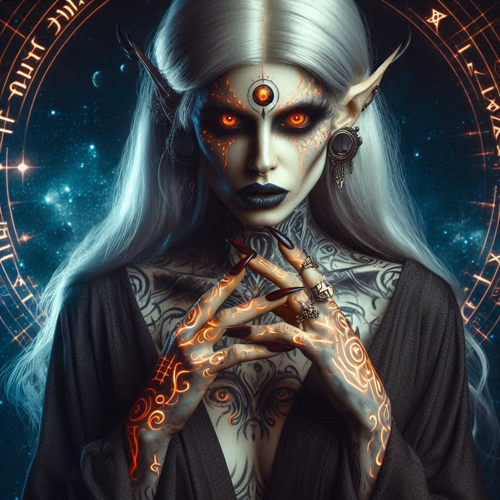 Panther Goblin Witch