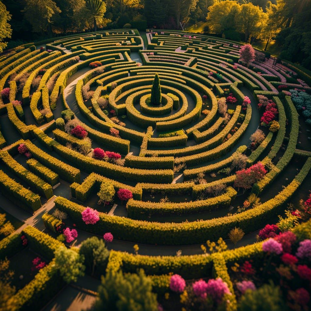 Labyrinth of Joy  by @Mary Wallis