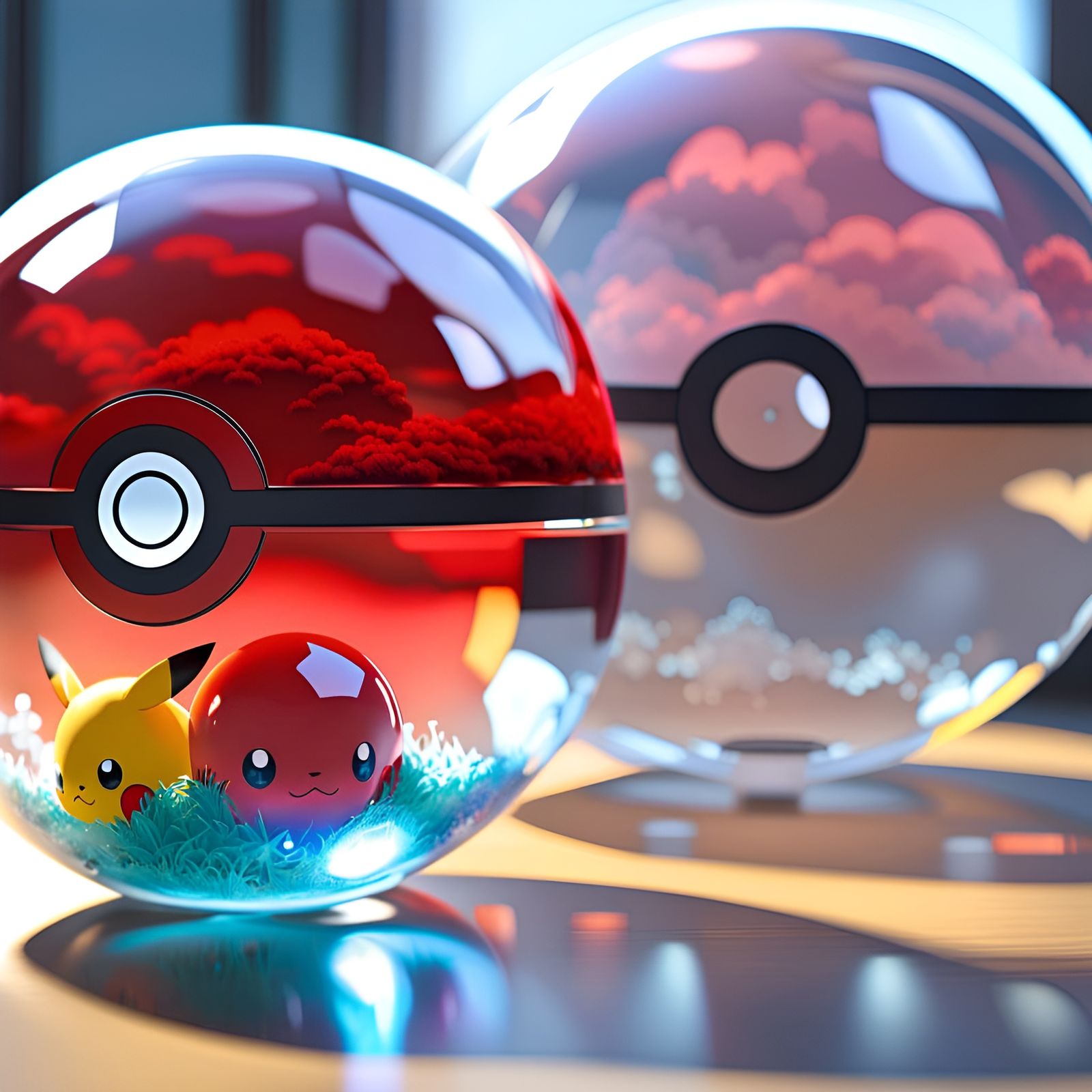 The Truth About Inside Pokéballs  by @DiVi