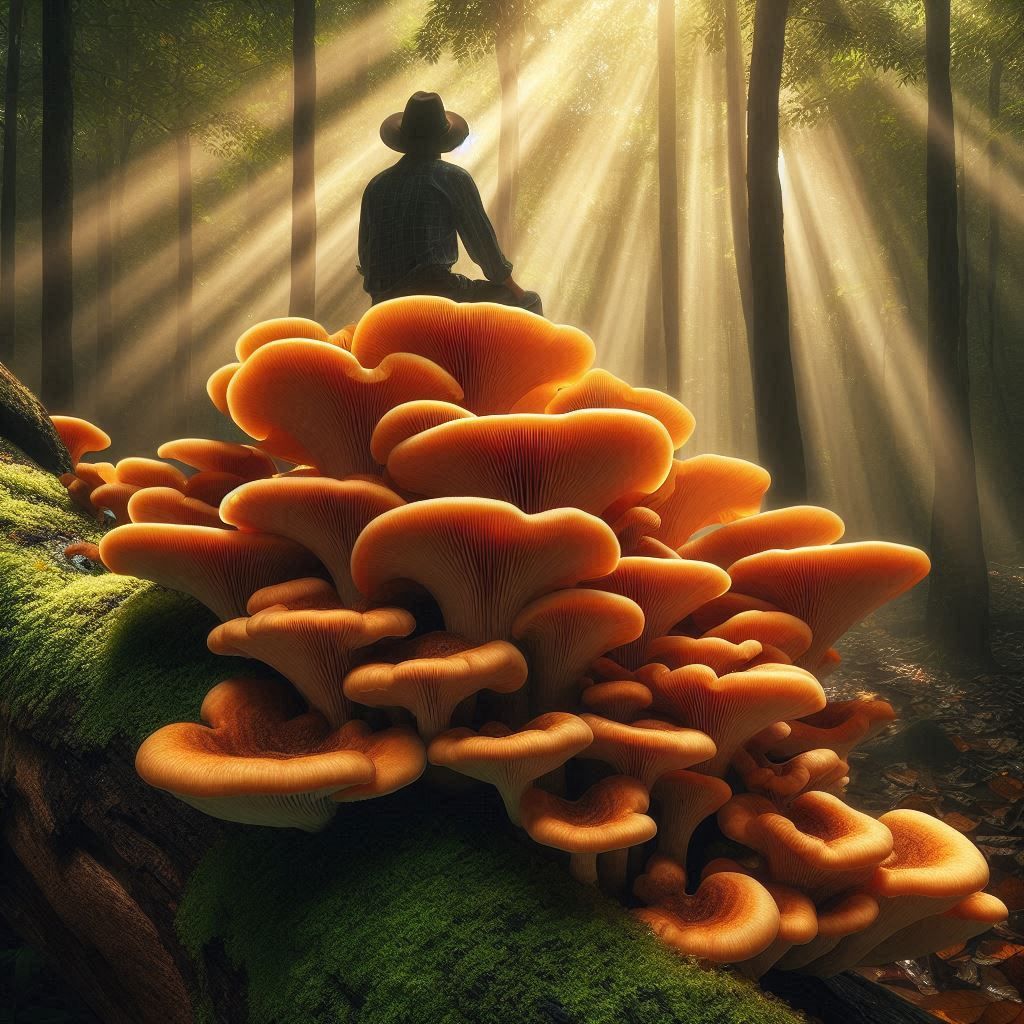 Group of mushrooms