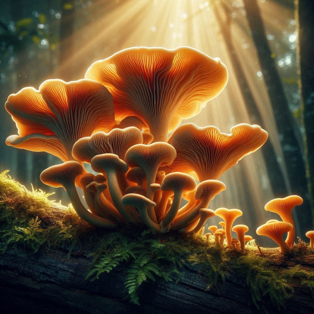 Group of mushrooms