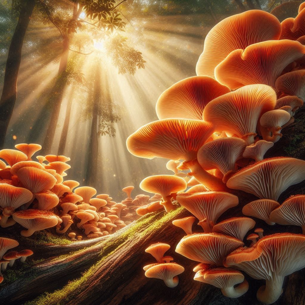 Group of mushrooms