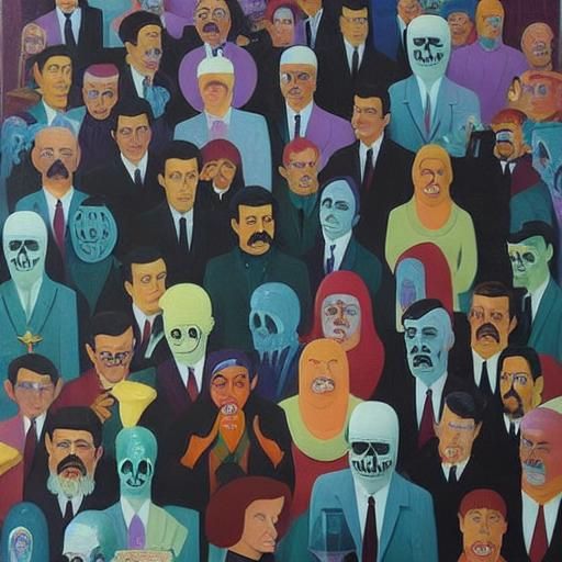 a funeral of the world