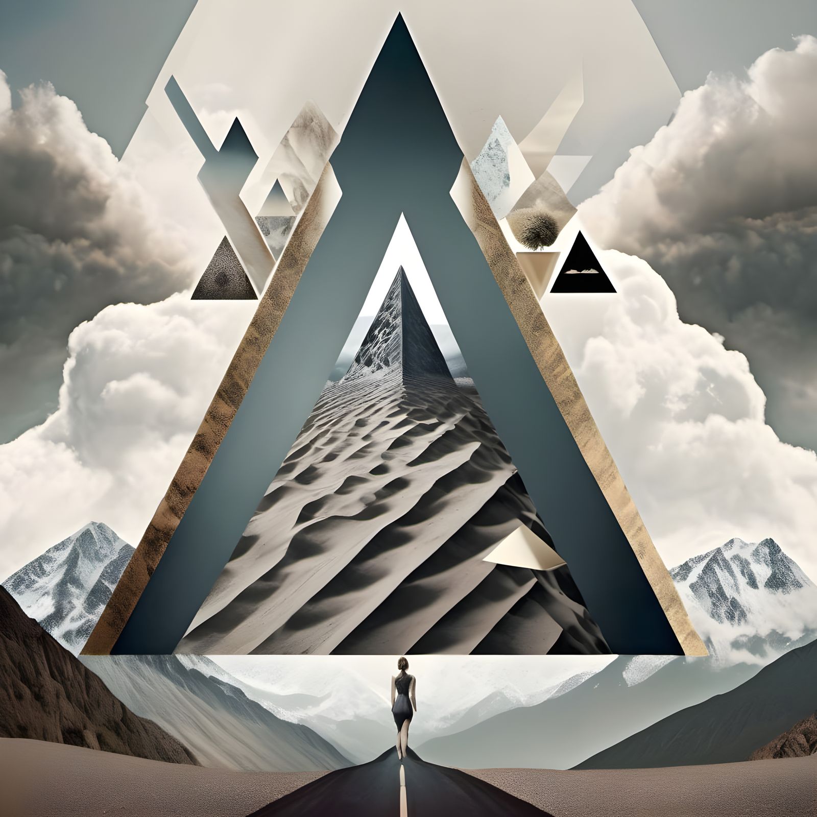 Surreal Triangles