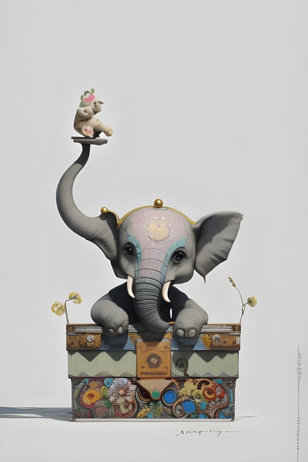 Elephant in a box 