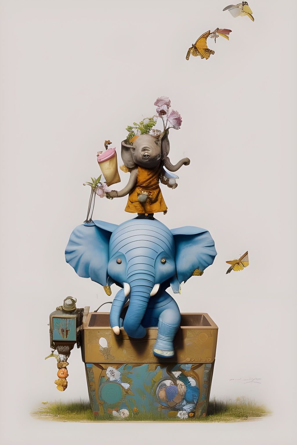 Elephant in a box