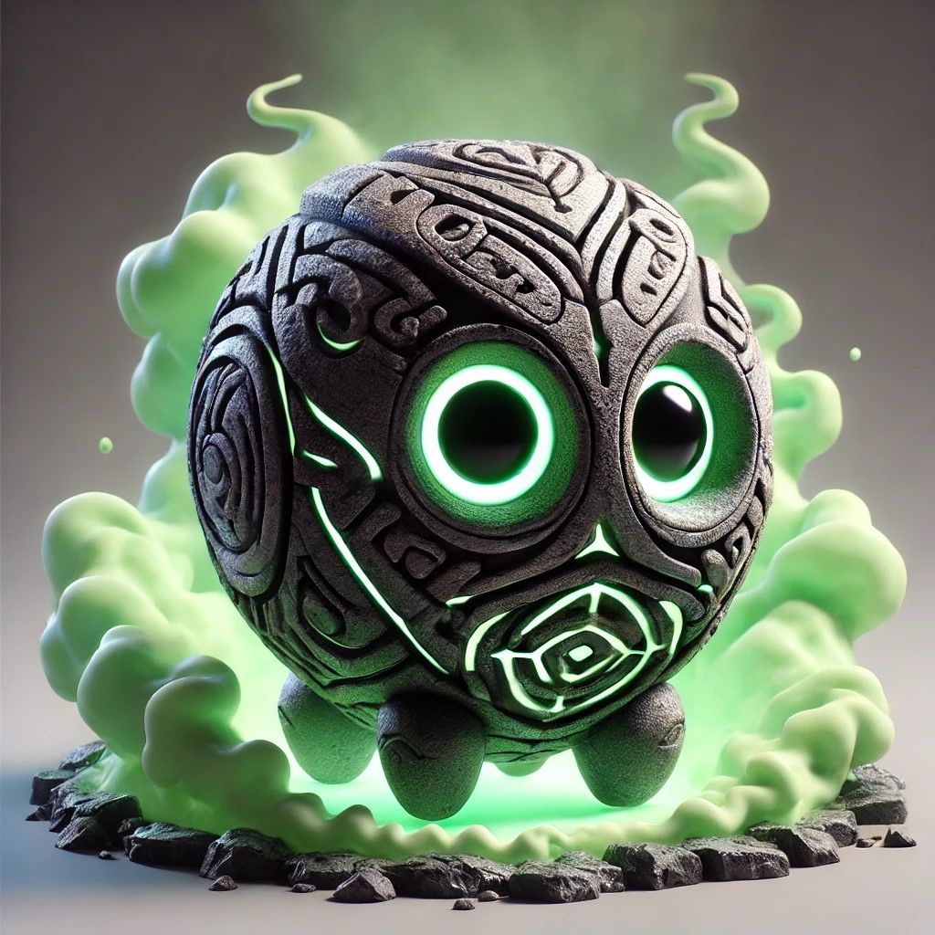 Stone Baby Green