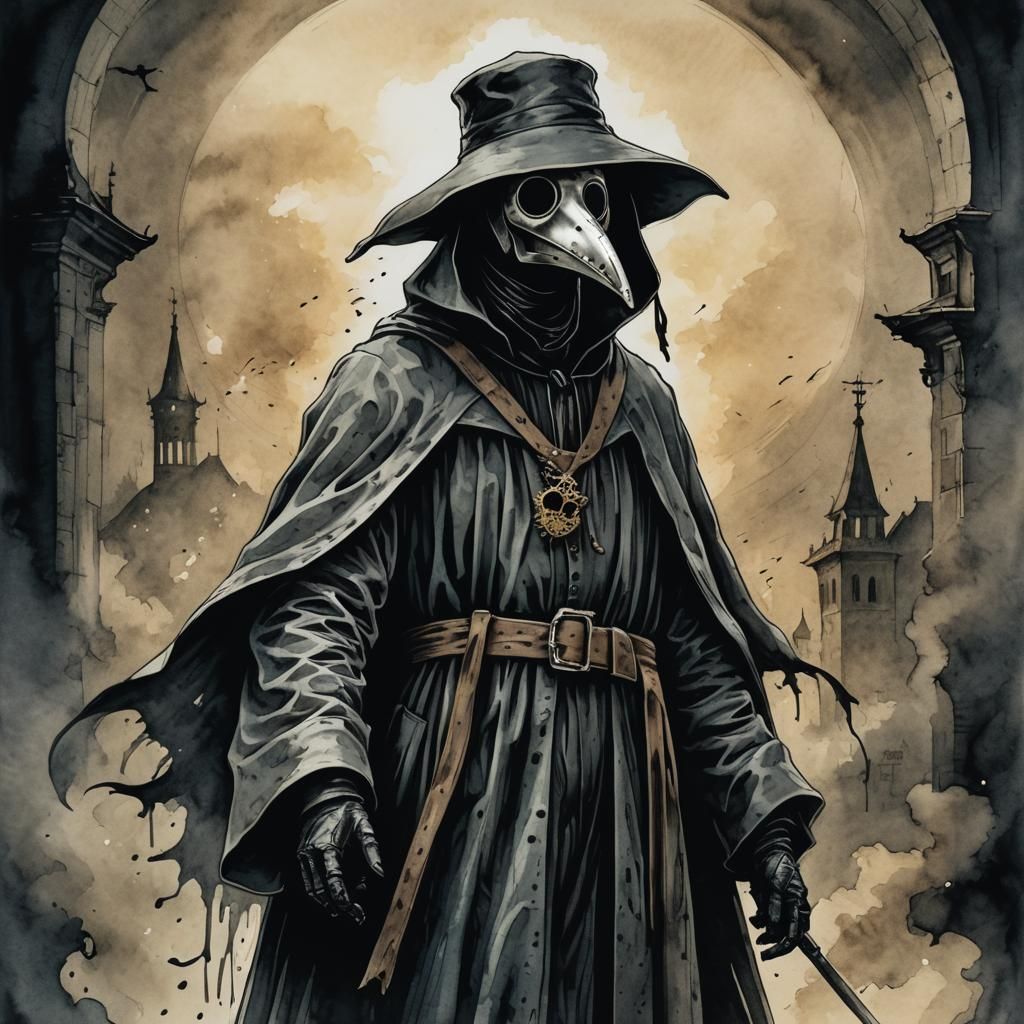 Plague doctor  by @PS