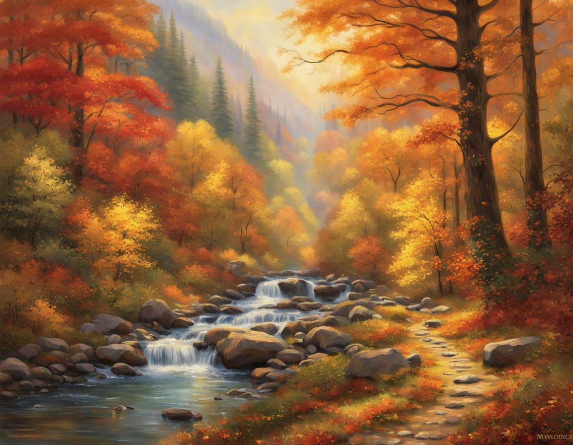 Autumn forest (7)  by @Kaydenpat