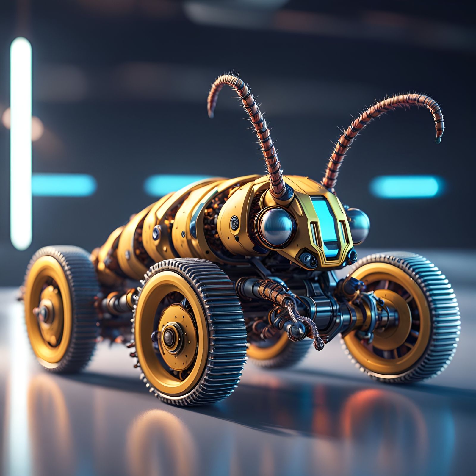 Caterpillar wheels  by @MAKleen