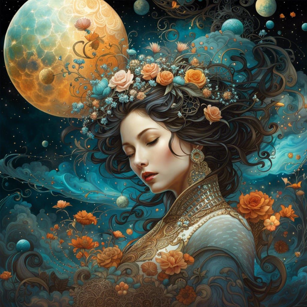 Moon feeling  by @Kesh Kameer