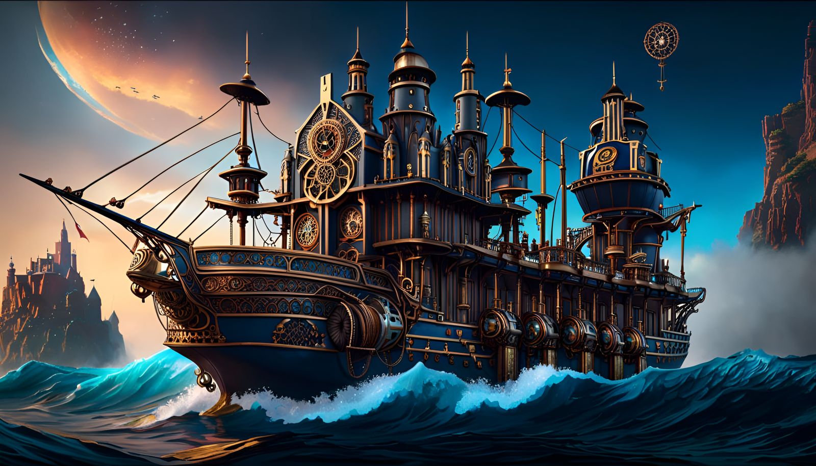 on the waves of non-excessive dreams