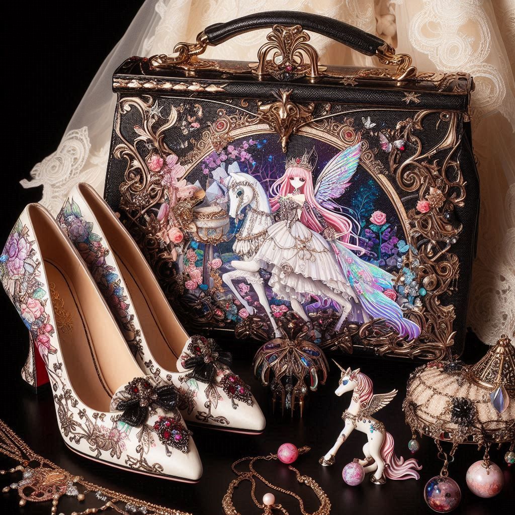 Fairytale bag and shoes