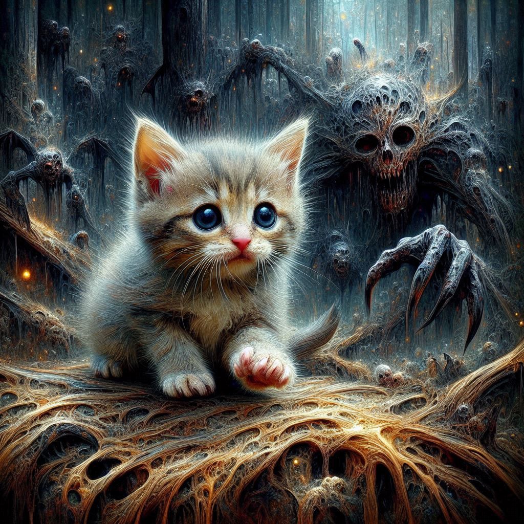 The Void from The Void House is chasing cute thing entry😂😁