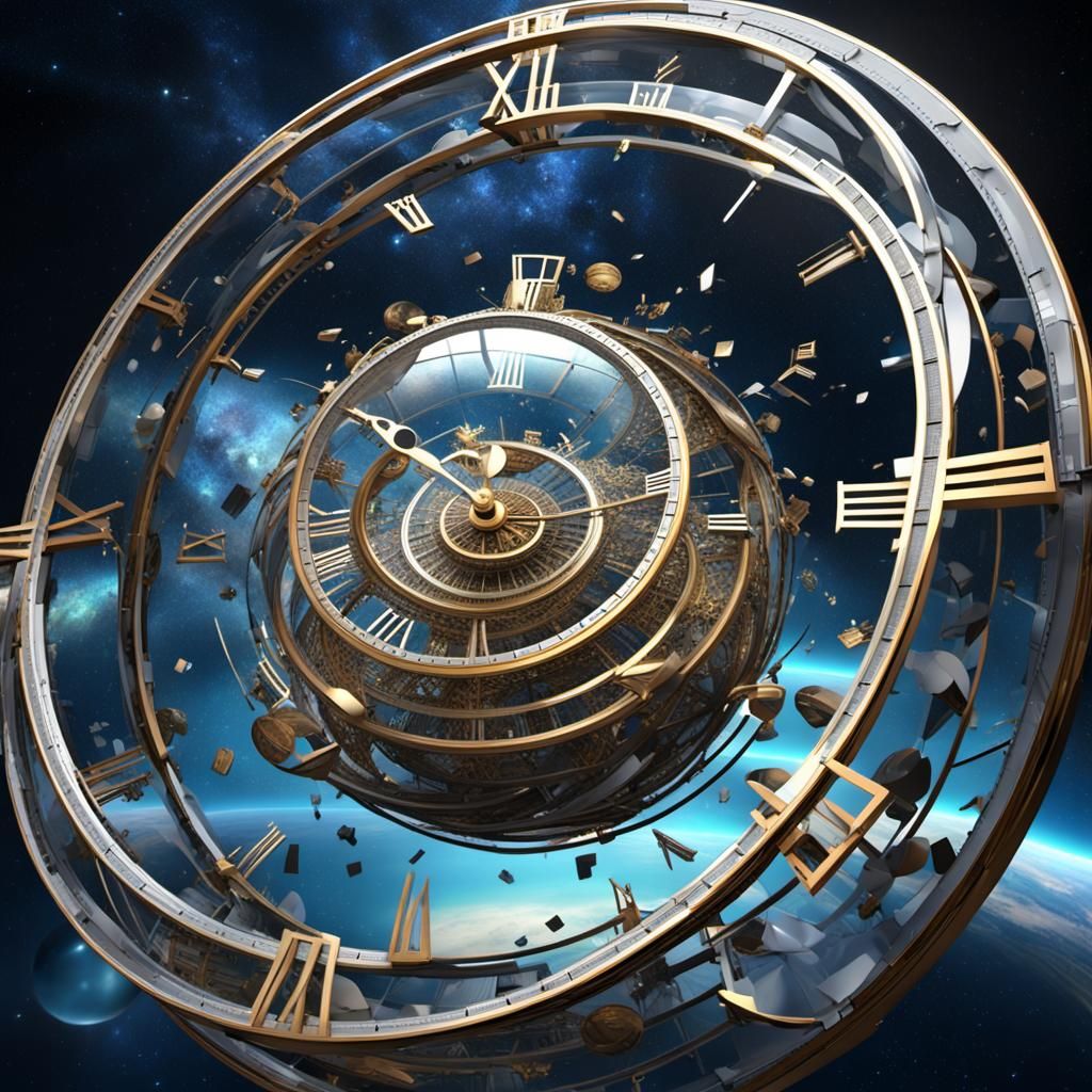 Space Time Continuum Illusion  by @Vic Williams