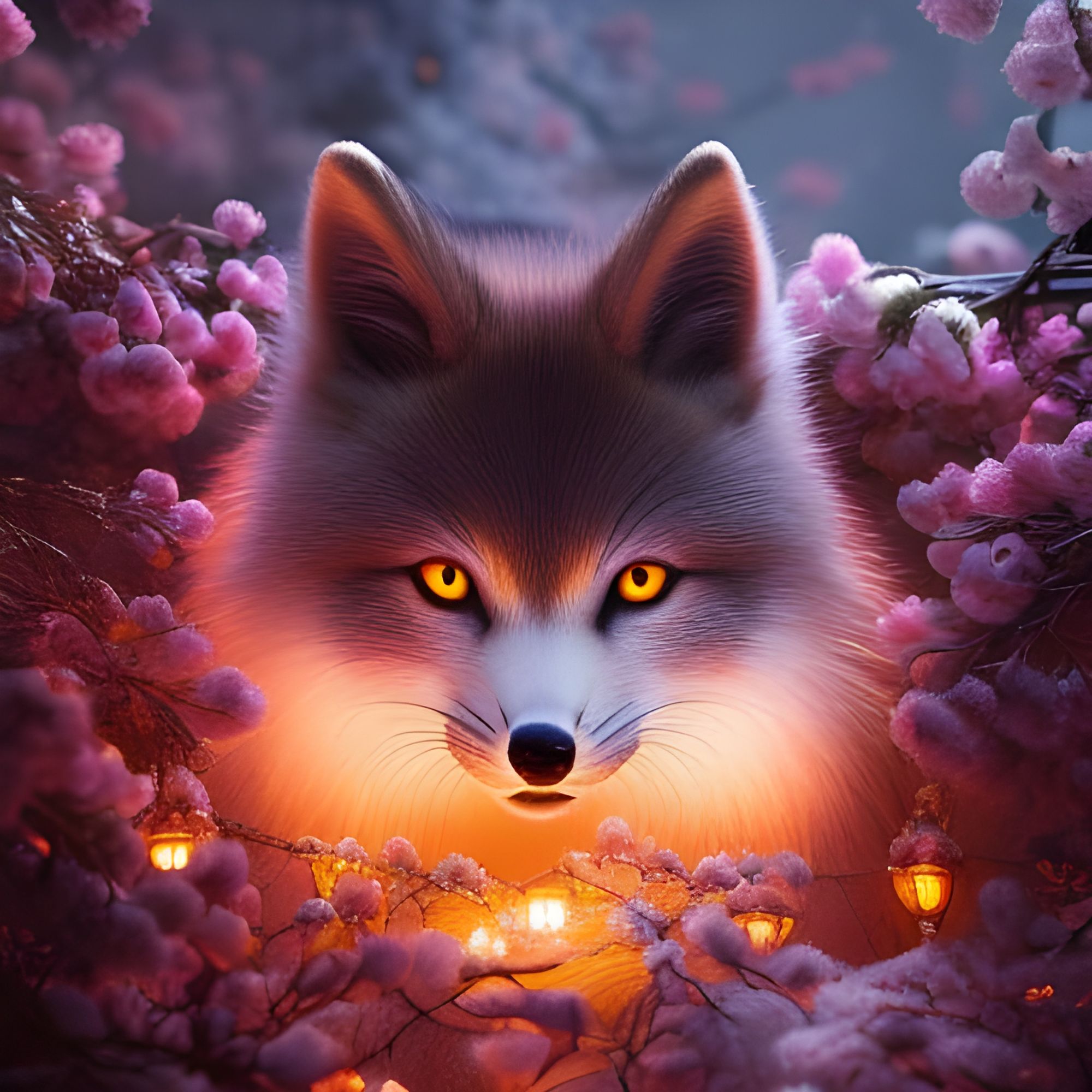 Red Fox : r/nightcafe