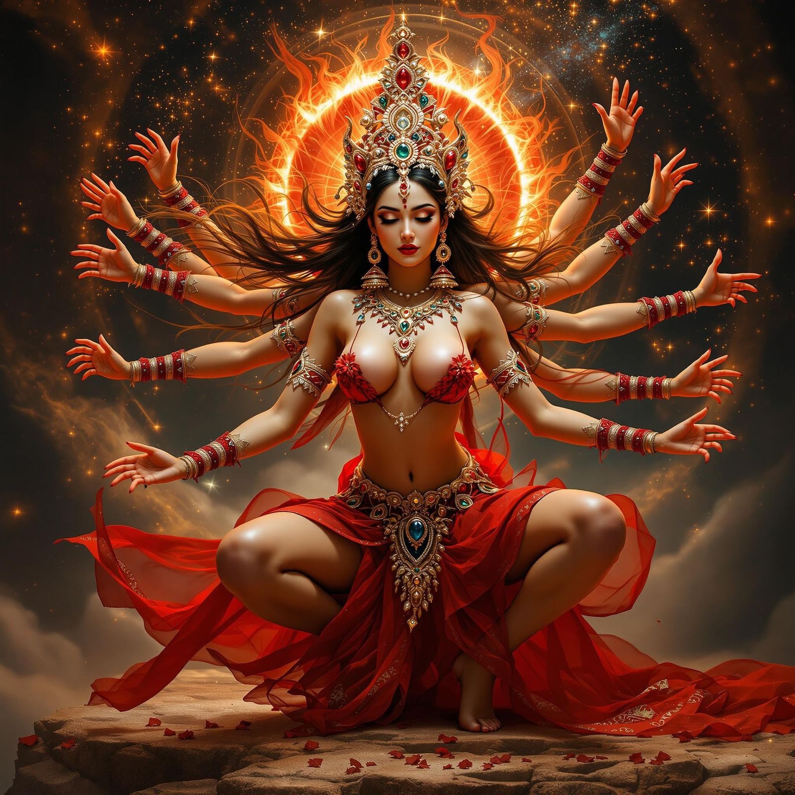 Scarlet Apsara  by @Scarlet Spectre