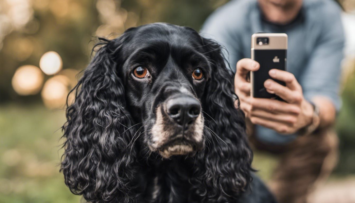 Our Black cocker spaniel "Cash"