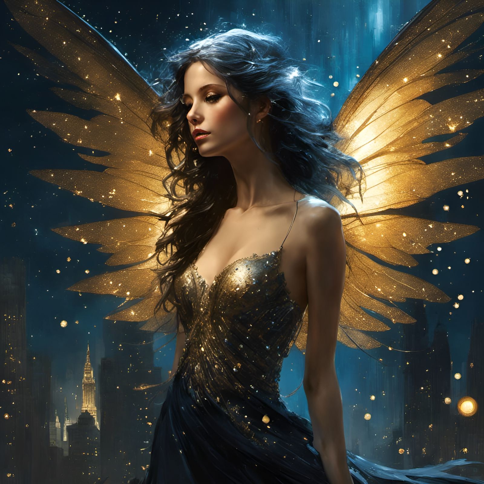 she glitters