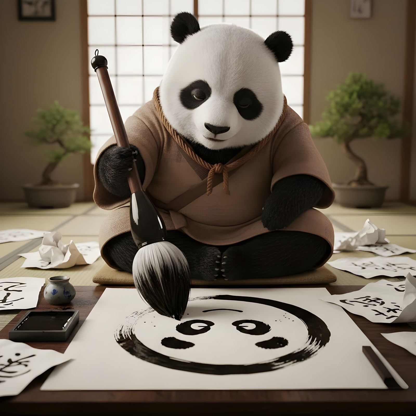 「円相一筆」Enso Ippitsu - Single Stroke of the Circle