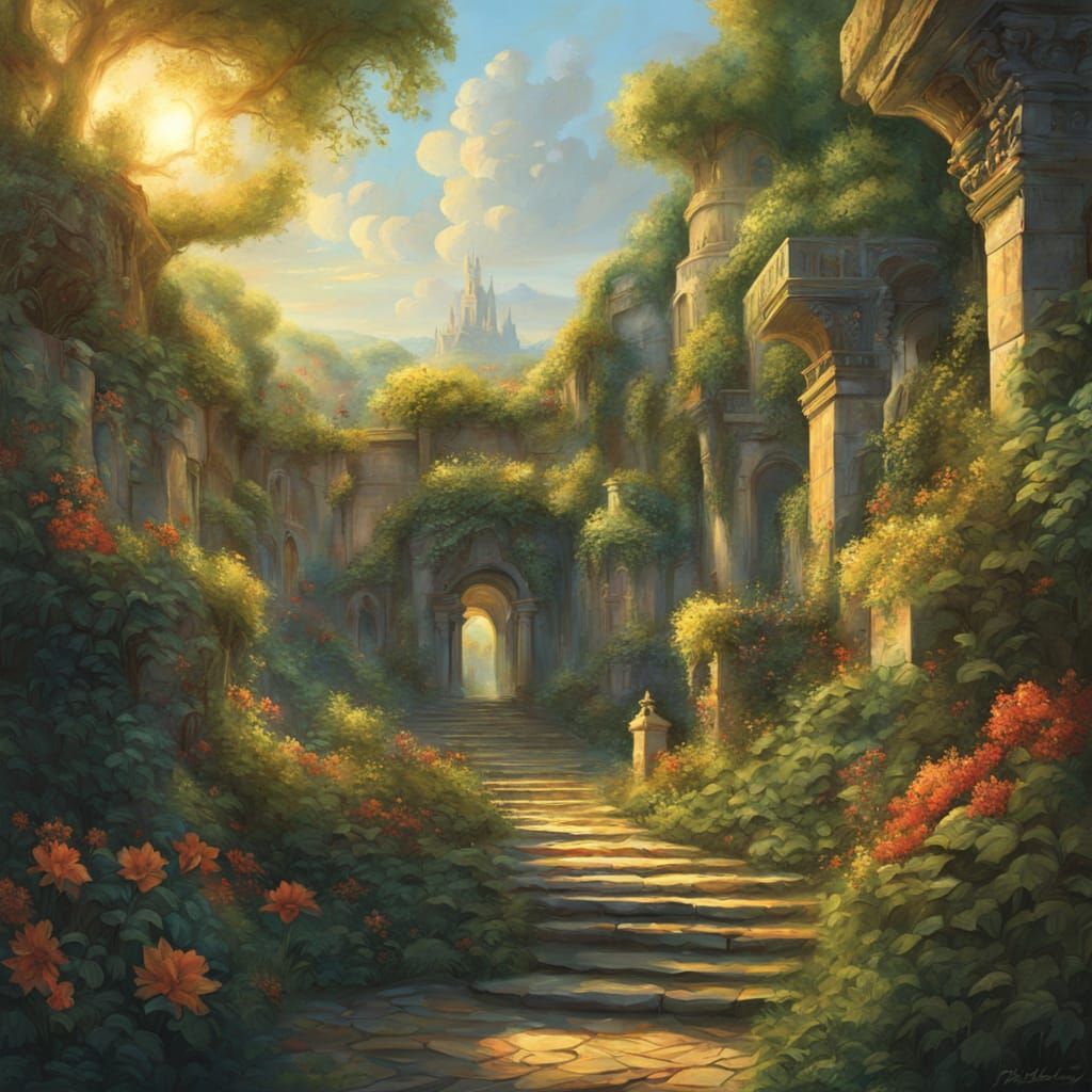 Amazing large garden 8