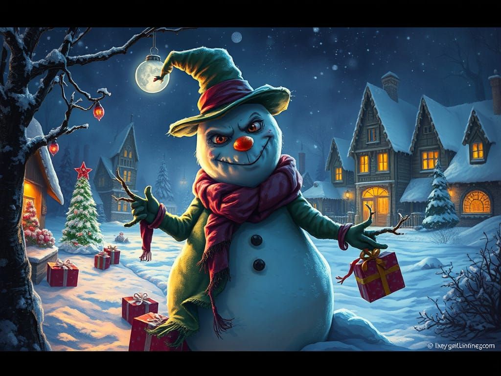 Frosty the snowman,   by @Missysmom