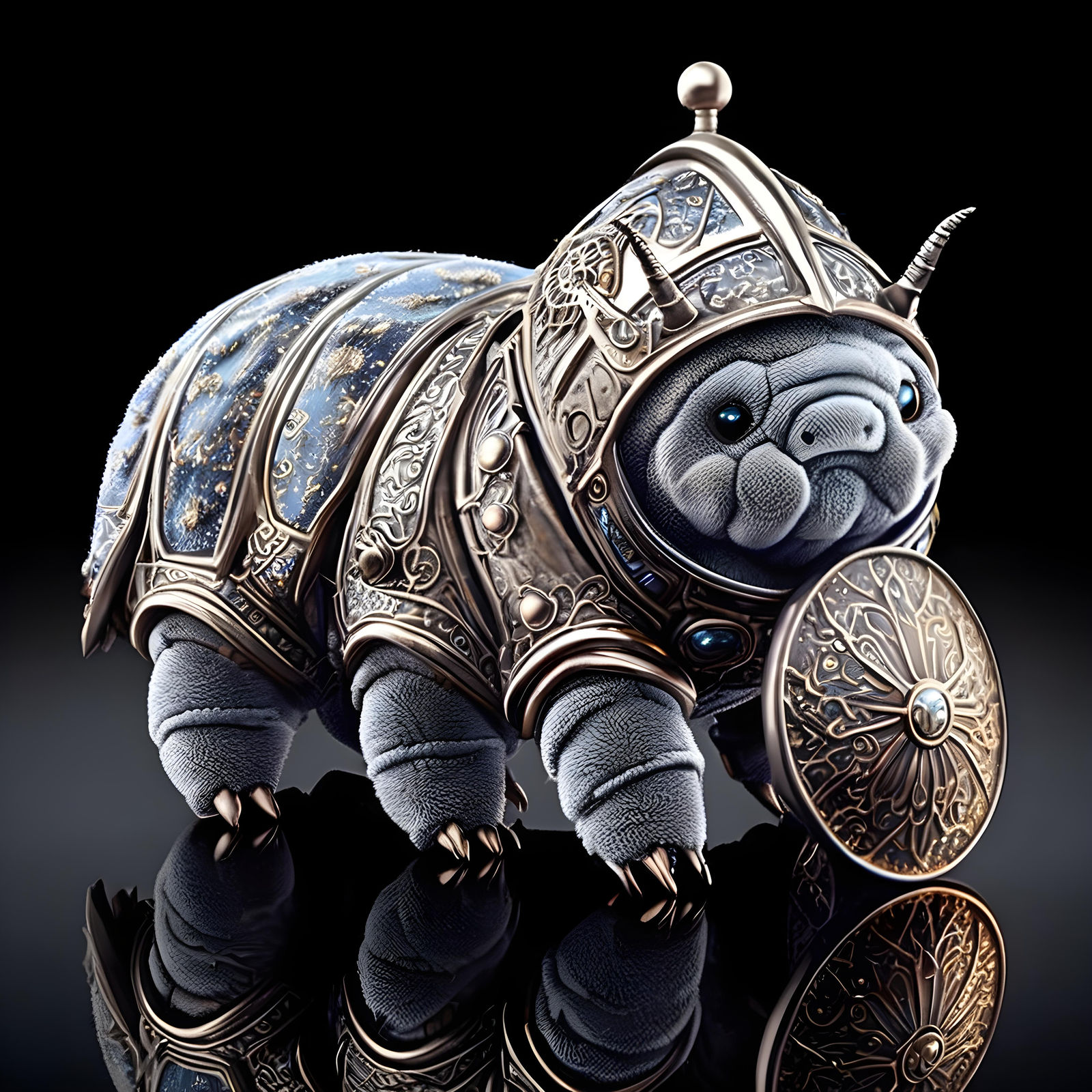 Tardiknight (Tardigrade in Shining Armor)