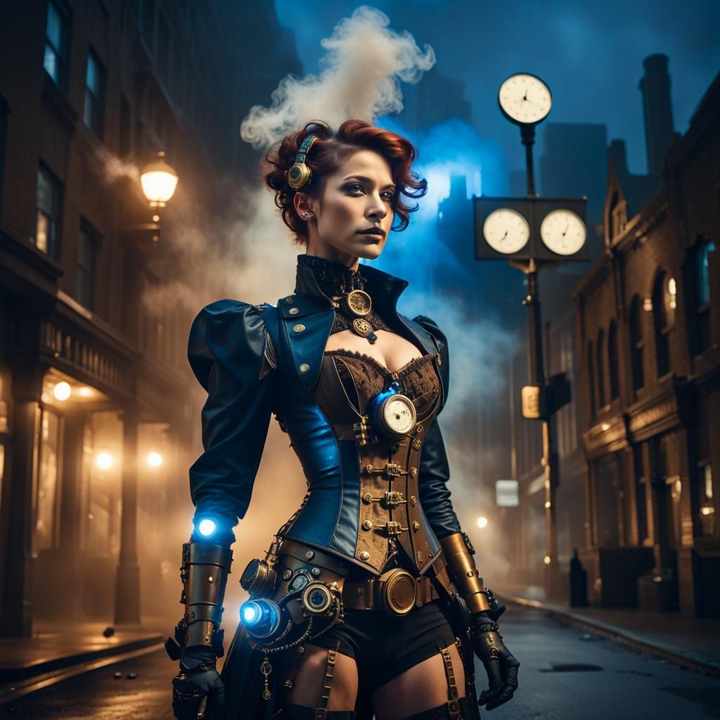 Steampunk Cyborg Victorian