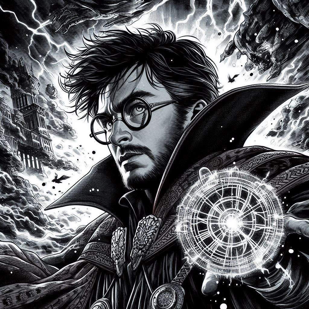 Harry Potter as Doctor Strange 4