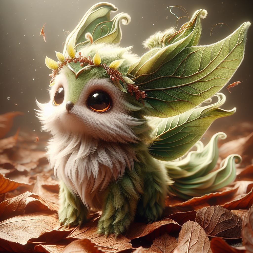 Cute little Leaf creature