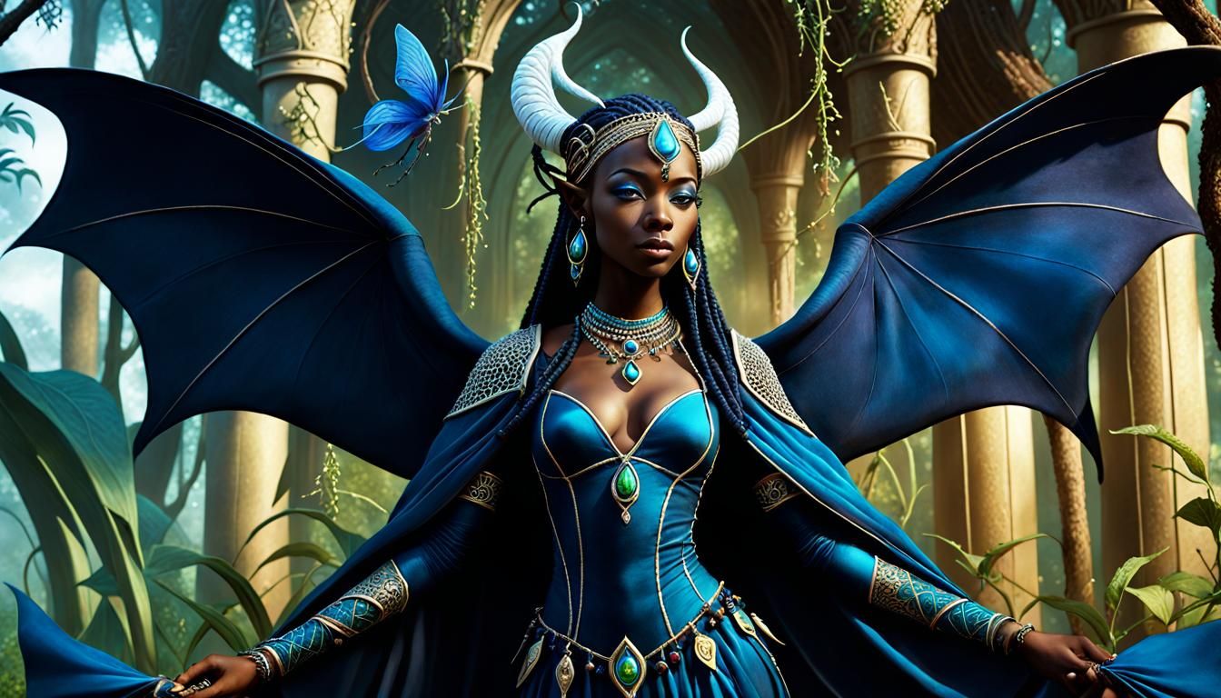 Lilith In Blue